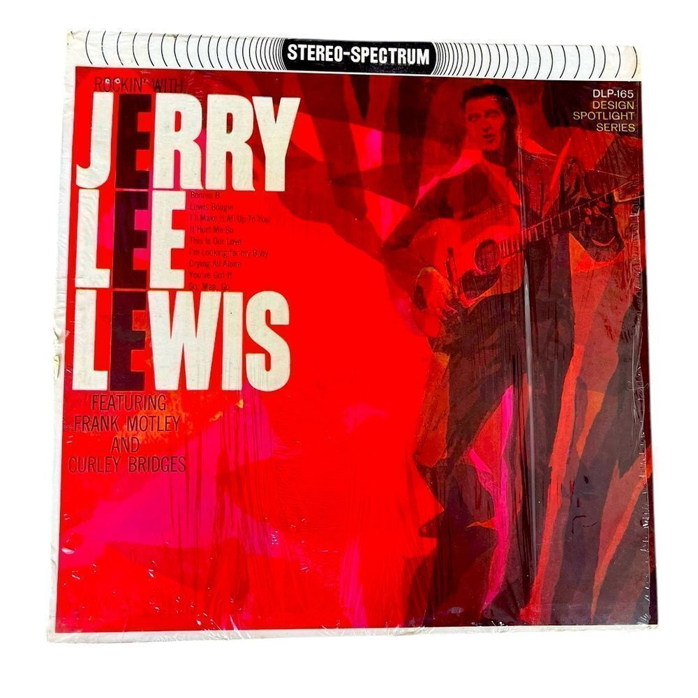 NEW VINTAGE JERRY LEE‎ LEWIS ROCKIN’ WITH JERRY LEE LEWIS 12” LP VINYL RECORD